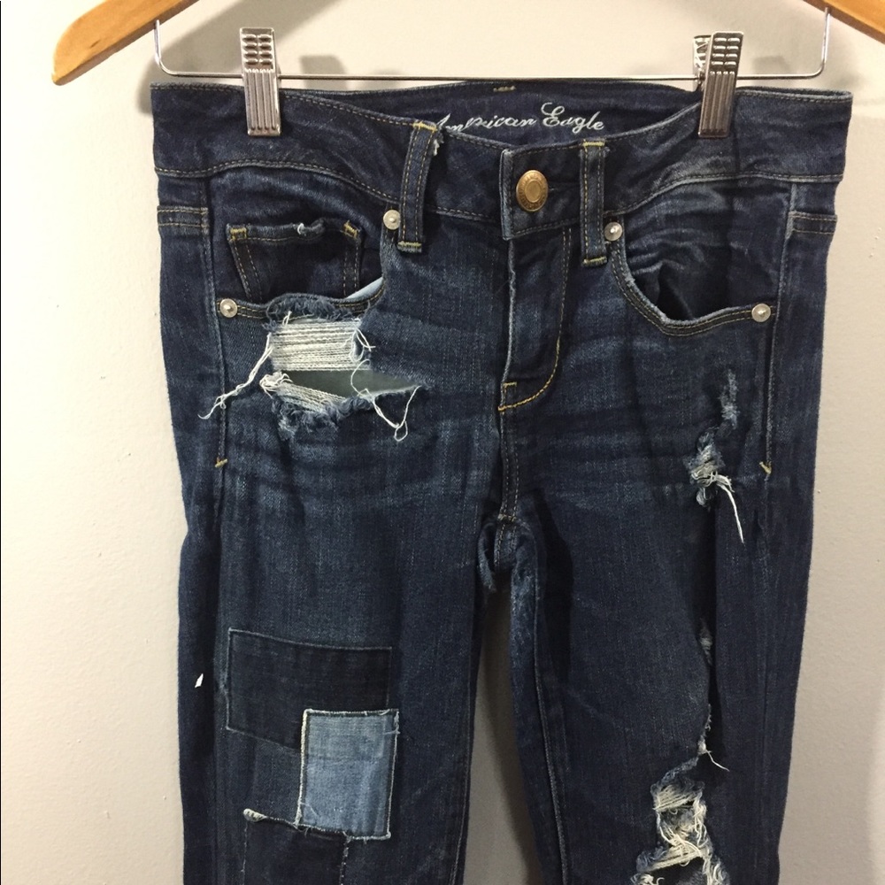 AE Patchwork Jeans - Picture 3 of 6